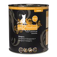 6x800g catz finefood nedves macskatáp - No. 107 kenguru