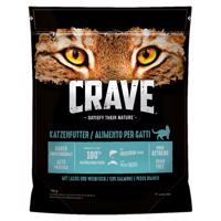 750g Crave Adult lazac & fehér hal száraz macskatáp