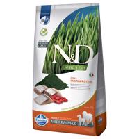 7kg N&D Dog Spirulina Adult Medium/Maxi hering száraz kutyatáp