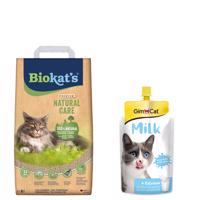 8 l Biokat's Natural Care macskaalom+200ml GimCat macskatej ingyen