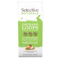 80g Selective Naturals Orchard Loops kisállatsnack nyulak, tengerimalacok & csincsillák számára