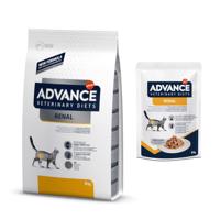 8kg Advance Veterinary Diets Feline Renal száraz macskatáp+12x85g nedvestáp ingyen