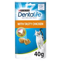 8x40g Purina Dentalife mindennapi fogápoló macskasnack csirke 20% árengedménnyel!