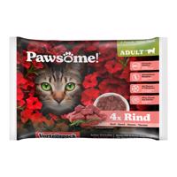 8x85g Pawsome Adult Cat nedves macskatáp - Marha