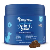 90db Zesty Paws Senior Advanced 9-in-1 Chews pulyka étrendkiegészítő kutyáknak