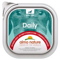 9x300g Almo Nature Daily Marha & burgonya nedves kutyatáp 15% árengedménnyel