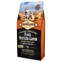 Carnilove Fresh Adult Small Breed strucc & bárány - 2 x 6 kg