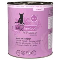 catz finefood konzerv gazdaságos csomag 24 x 800 g - Bárány & nyúl