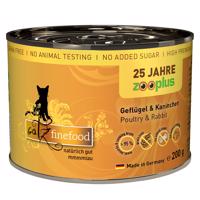 catz finefood különkiadás: szárnyas & nyúl - 12 x 200 g