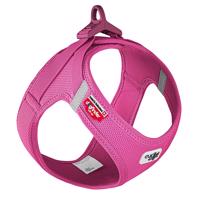 Curli Vest Clasp Air-Mesh hám kutyáknak, fukszia, 43,4 - 49 cm mellkaskörfogat