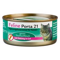 Feline Porta 21 gazdaságos csomag - 24 x 156 g - Tonhal & tengeri hínár