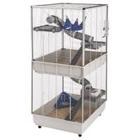 Ferplast Furet Tower kisállat ketrec - szürke: H 80 x Sz 75 x M 161 cm