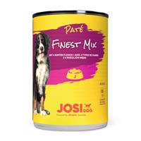 JosiDog Paté gazdaságos csomag 24 x 400 g - Finest mix (pulyka, csirke, marha, bárány, sertés)