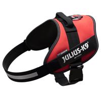 JULIUS-K9 IDC® powerhám kutyáknak, piros, 82 - 115 cm mellkaskörfogat