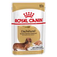 Kiegészítés a száraztáphoz: 24x85g Royal Canin Breed Dachshund nedvestáp