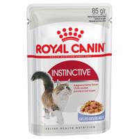 Kiegészítés száraztáphoz: 12x85g Royal Canin Instinctive aszpikban nedvestáp