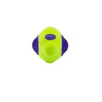 KONG AirDog Knobby Ball sípolóval kutyáknak - M/L méret : Ø 8,9 cm