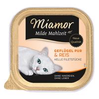 Miamor Milde Mahlzeit 6 x 100 g - Szárnyas pur & rizs