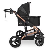 Nomad Tales Calma Pet Stroller babakocsi, rose gold kutyáknak - H 82 x Sz 65 x M 102 cm / legfeljebb 15 kg