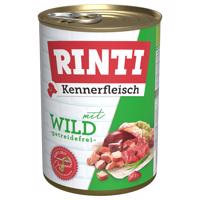 RINTI ínyenceknek gazdaságos csomag 12 x 400 g - Vad