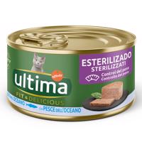 Ultima Fit Delicious Sterilized gazdaságos csomag 48 x 85 g - Tengeri hal