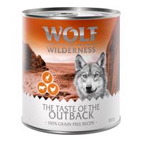 Wolf of Wilderness Taste of The Outback - csirke, marha, kenguru nedves kutyatáp