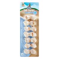 XS, 7 db à 5 cm (84 g) Barkoo Deli Bones Dental csomózott rágócsont kutyáknak